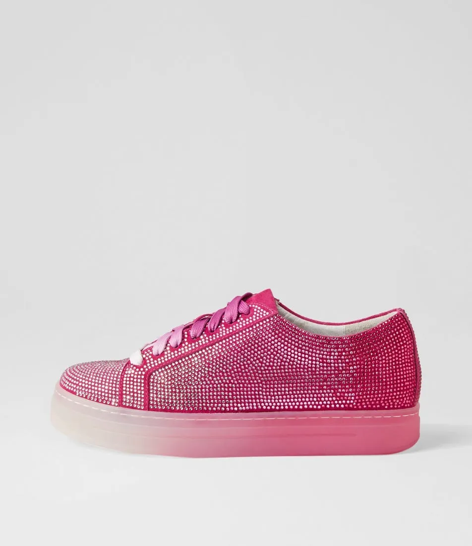 DJANGO & JULIETTE Novie Fuchsia Multi Sneakers