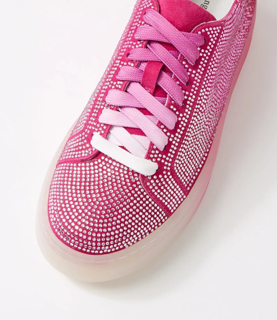 DJANGO & JULIETTE Novie Fuchsia Multi Sneakers