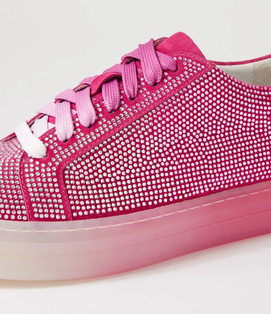 DJANGO & JULIETTE Novie Fuchsia Multi Sneakers