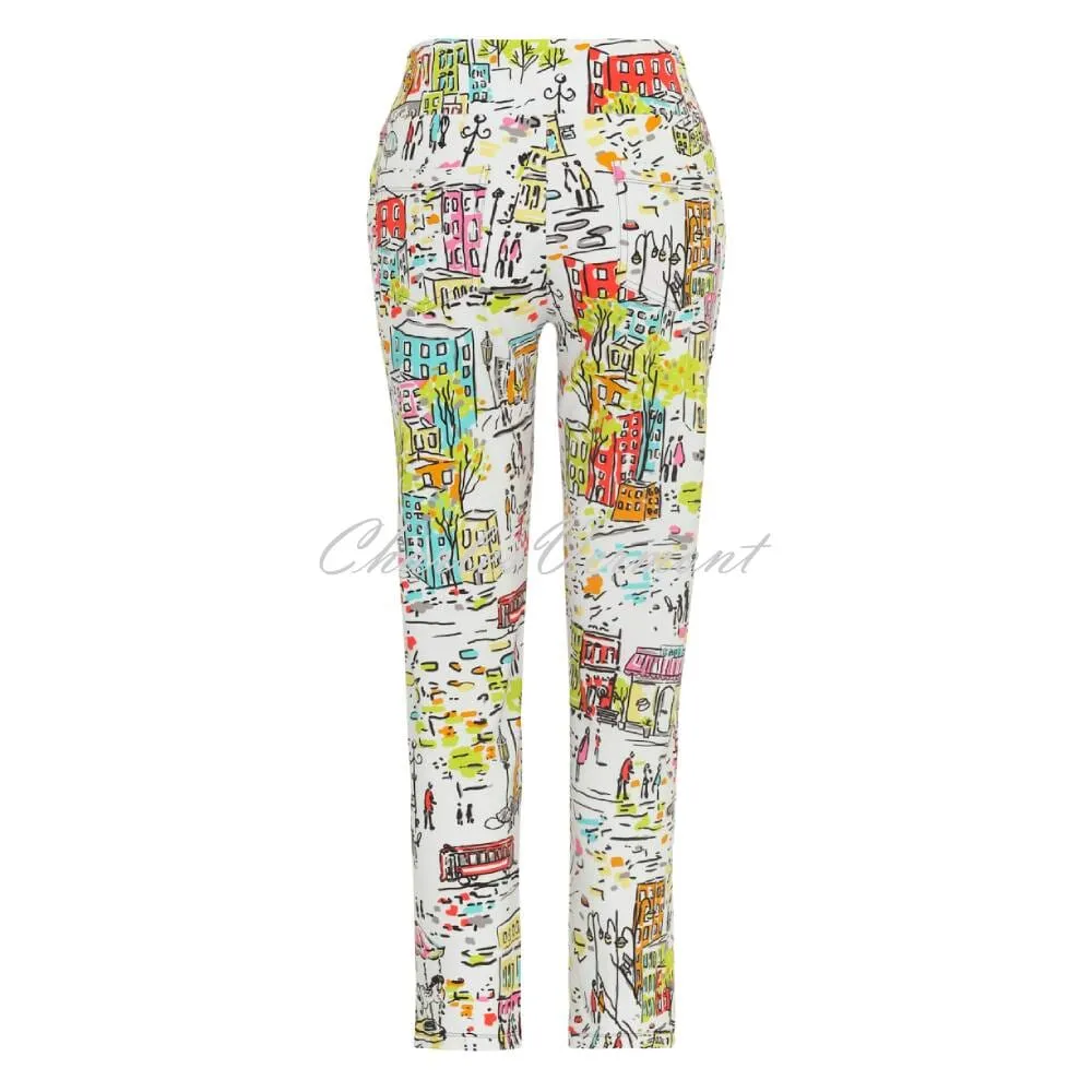 Dolcezza Love The City Printed Trouser 24130