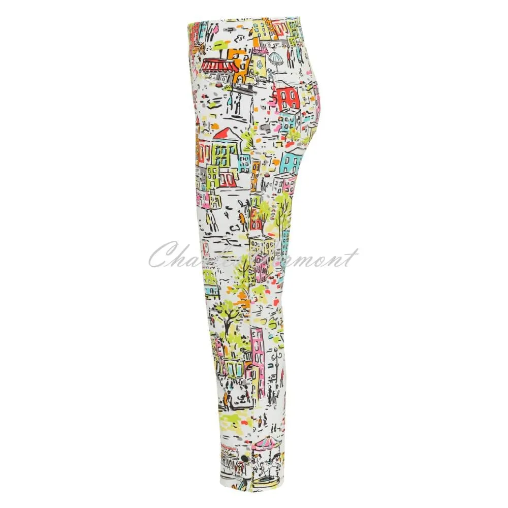 Dolcezza Love The City Printed Trouser 24130