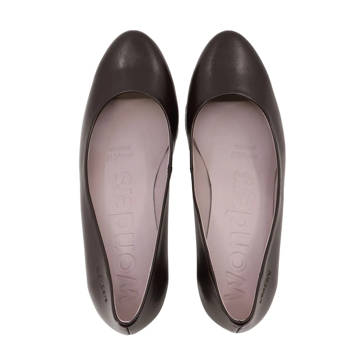 Doris Dark Brown Walking Pumps