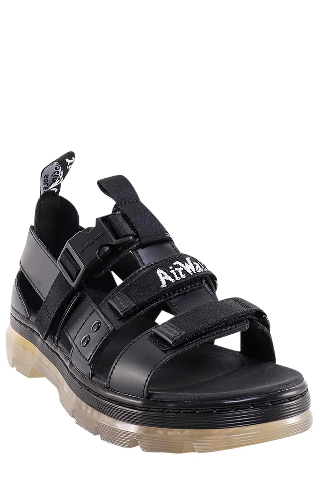 Dr. Martens Open Toe Sandals with Pearson Logo Detail