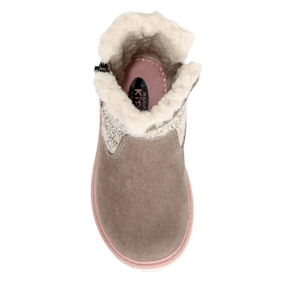 DR. SCHOLL'S  GIRLS TODDLER-LITTLE KID KENDAL FUR BOOT