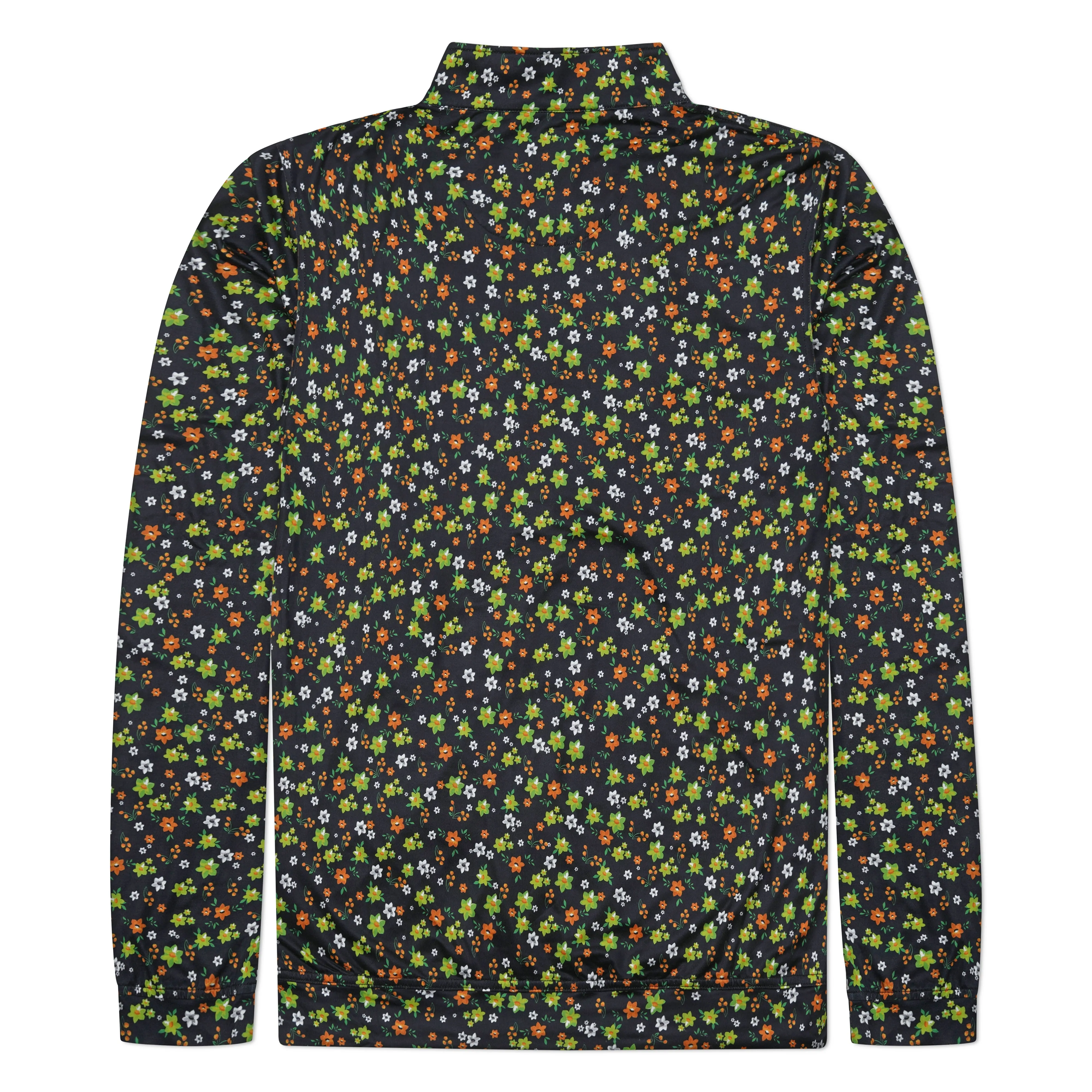 DraftKings Men's Floral Golf Quarter Zip