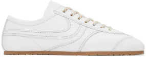 Dries Van Noten White Leather Sneakers