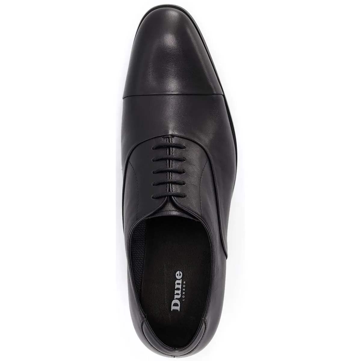 Dune Secrecy Lace Up Oxford Shoes Black