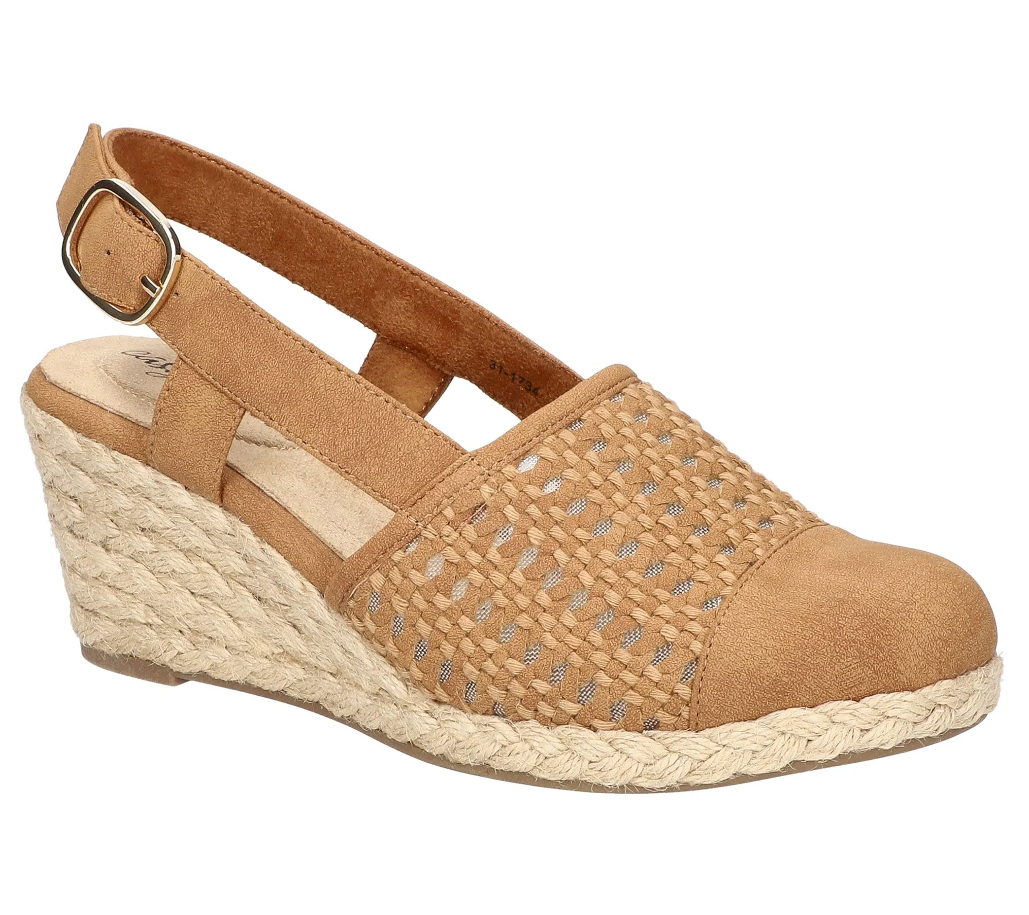 Women's Easy Street Taffy Espadrille Wedges