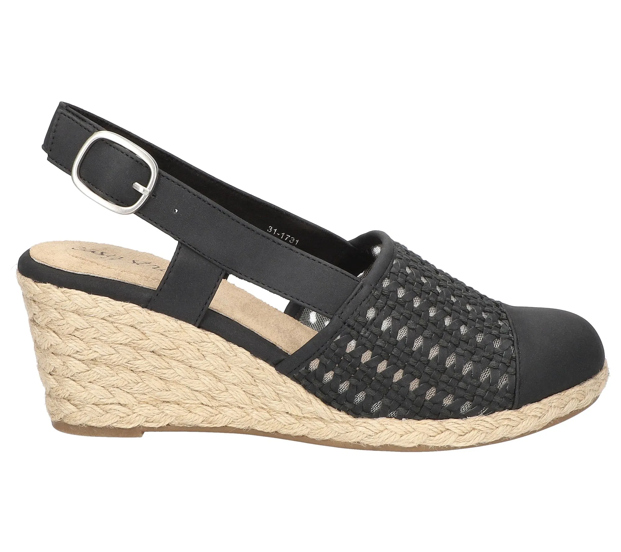 Women's Easy Street Taffy Espadrille Wedges