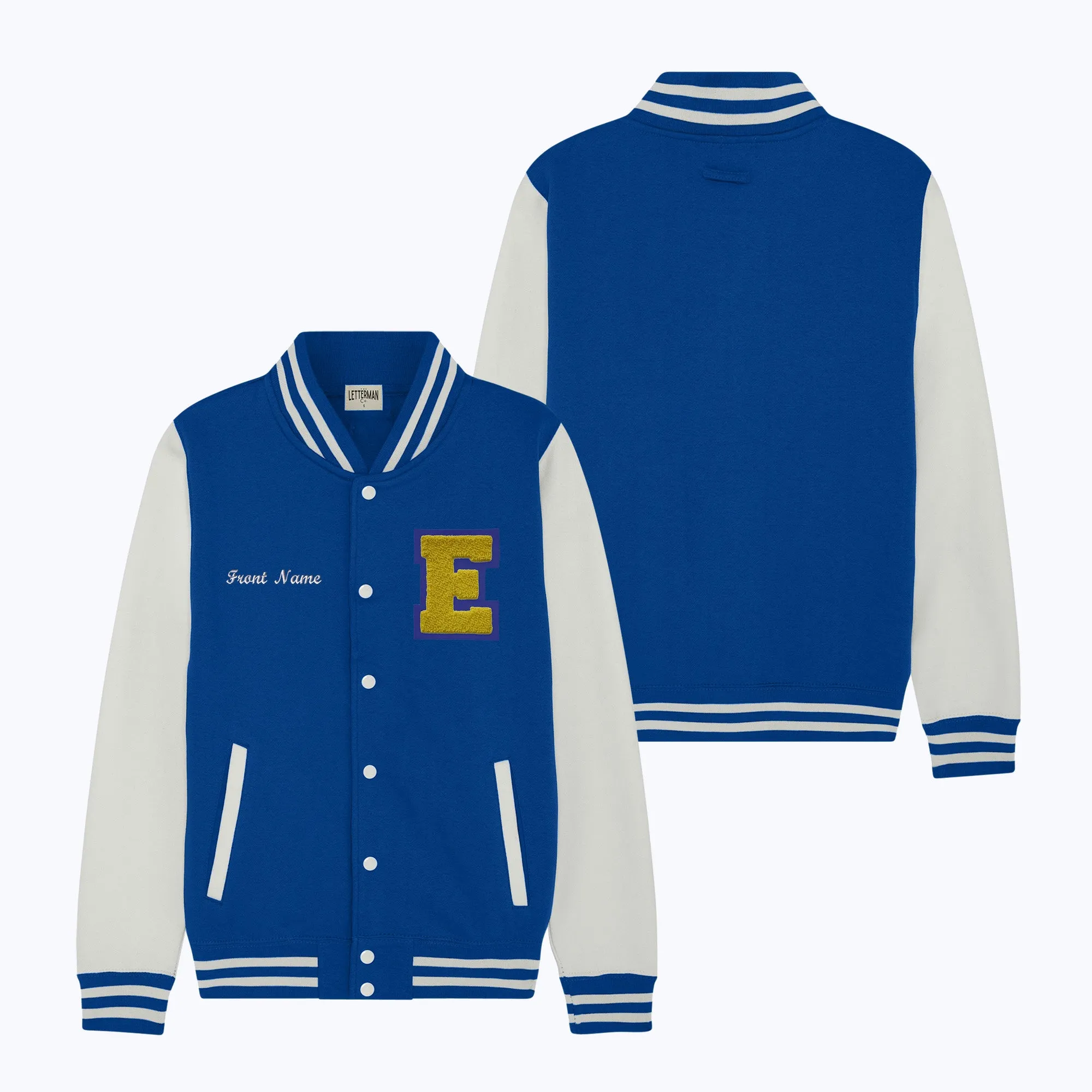 Eich Middle School Adult Sweatshirt Varsity Jacket