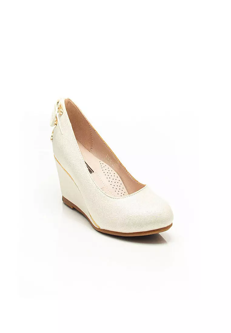 Elisa Litz EMILY WEDGES - GOLD