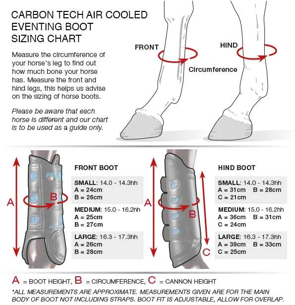 Elite Saddlery Premier Equine Carbon Tech Air Cooled Eventing Boots