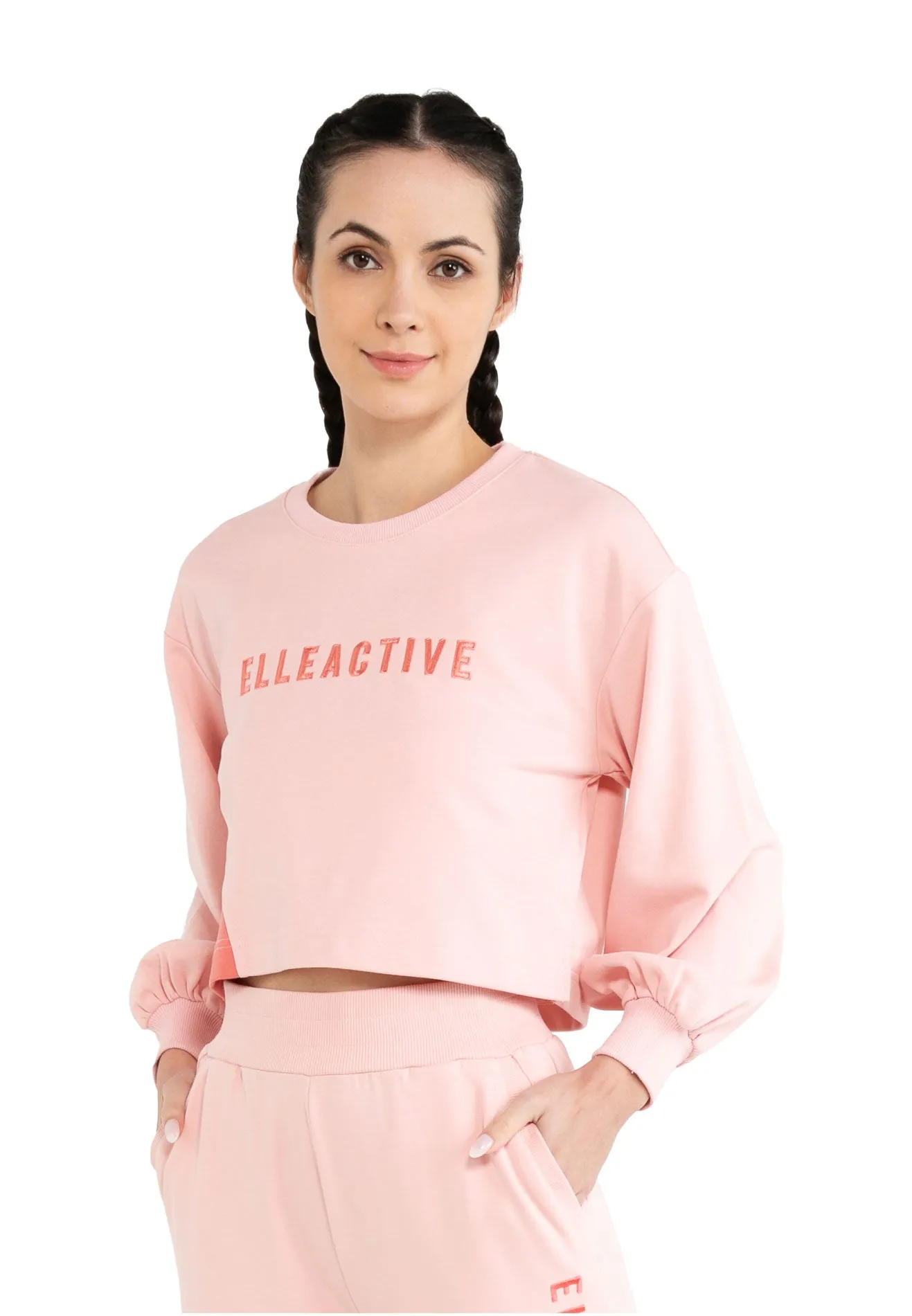 Cropped Sweatshirt by ELLE Active