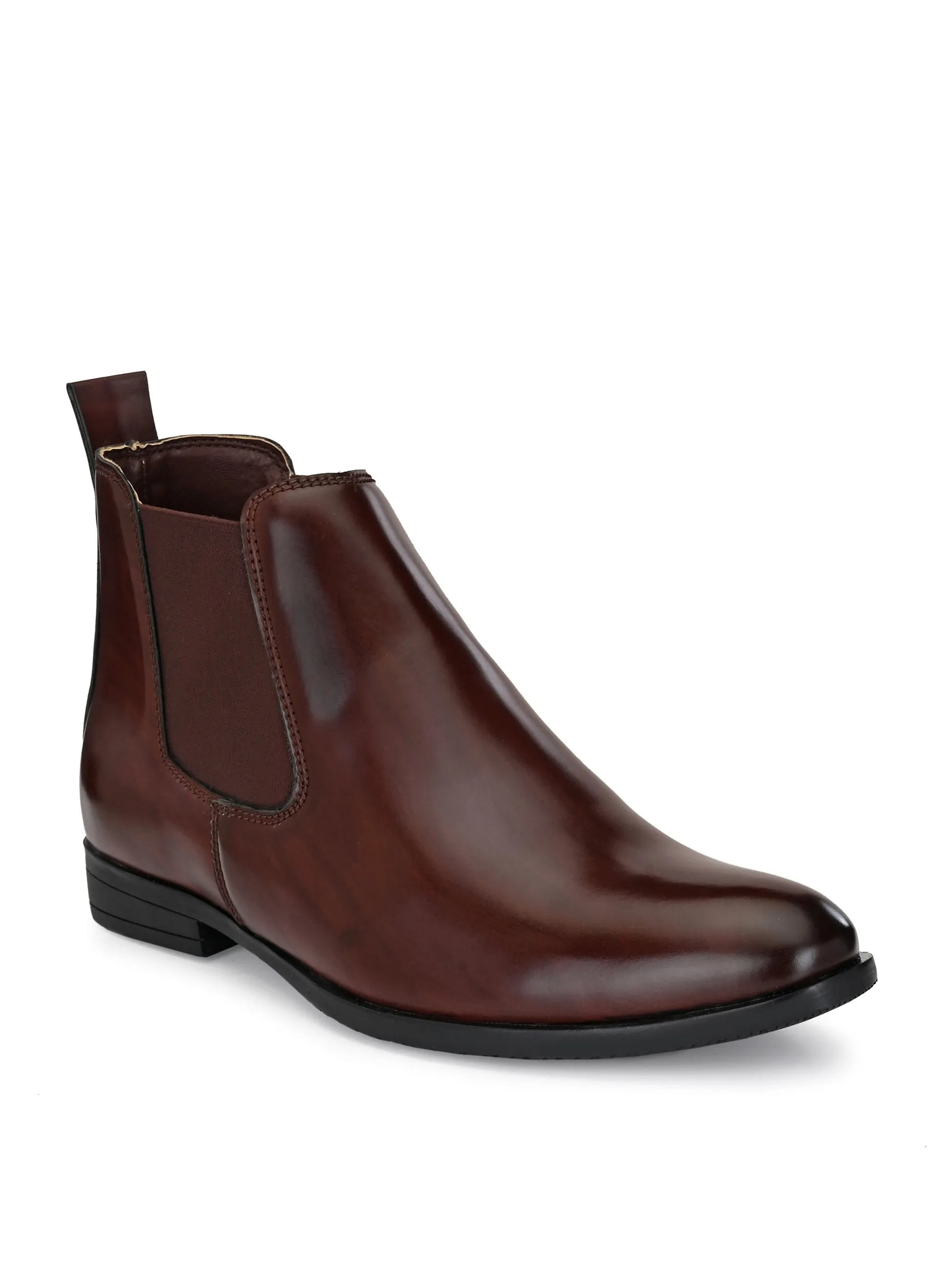 Fentacia Men Synthetic Leather Formal Chelsea Boots