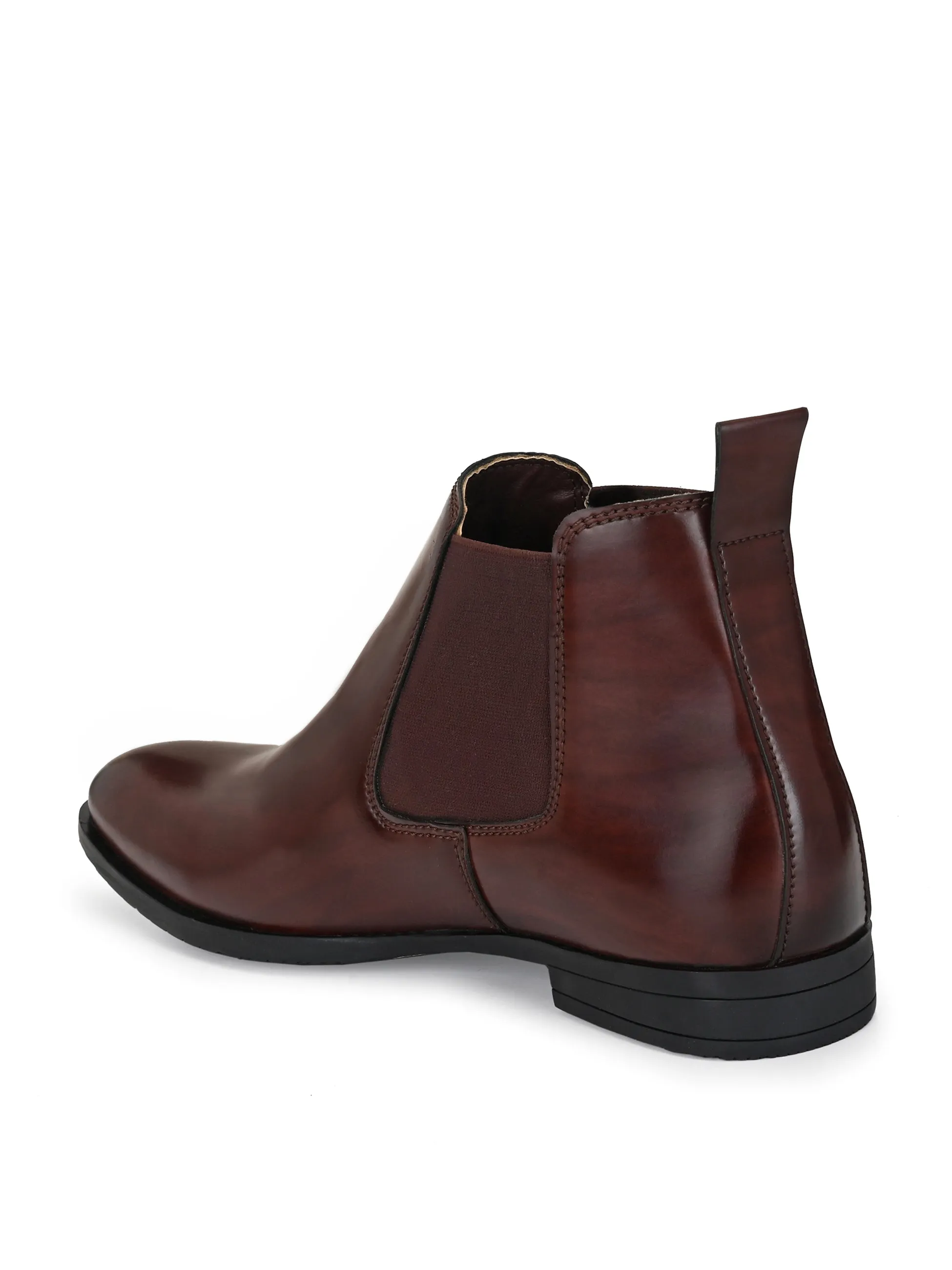 Fentacia Men Synthetic Leather Formal Chelsea Boots