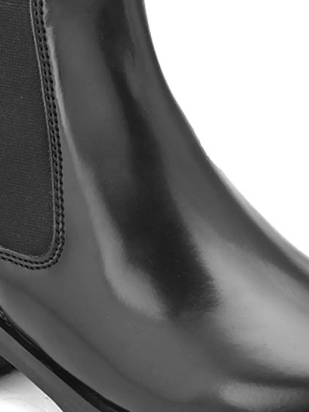 FENTACIA Women Black Solid Chelsea Boots