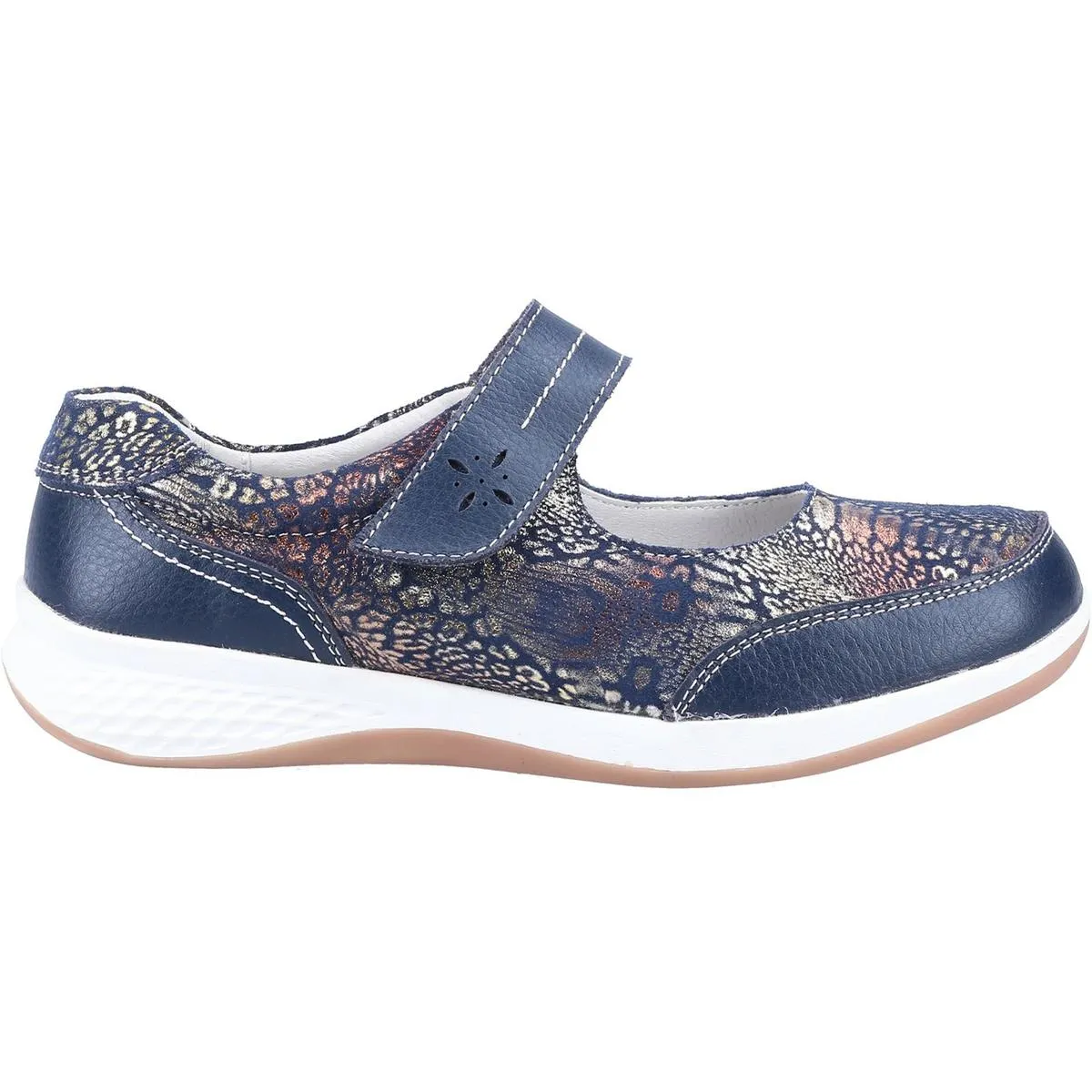 Fleet & Foster Laura Shoes Navy