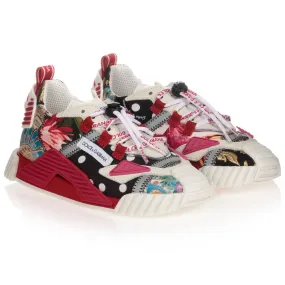 Floral Patchwork Trainers