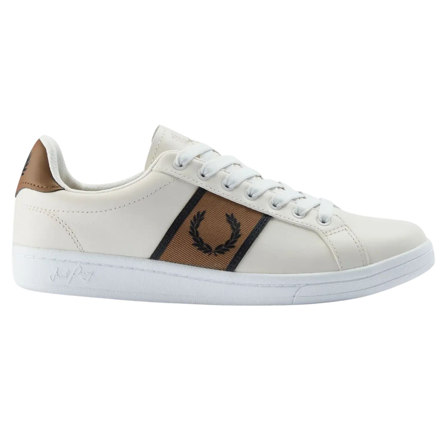 Fred Perry Branded Webbing B721 Trainers