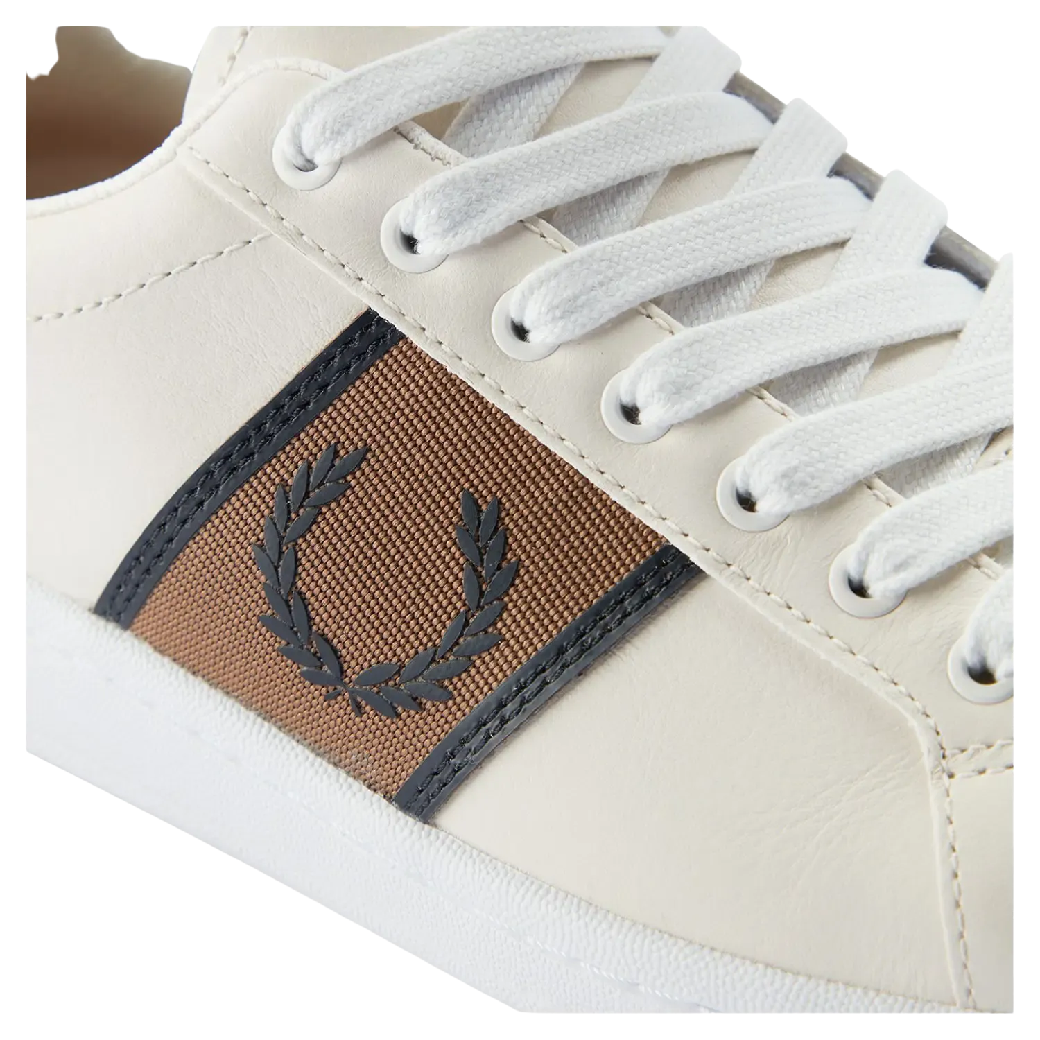 Fred Perry Branded Webbing B721 Trainers