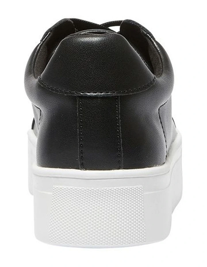 Frenzy Leather Sneakers in Black