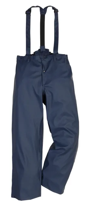 Fristads Kansas 100557 Match Rain Trousers Dark Blue