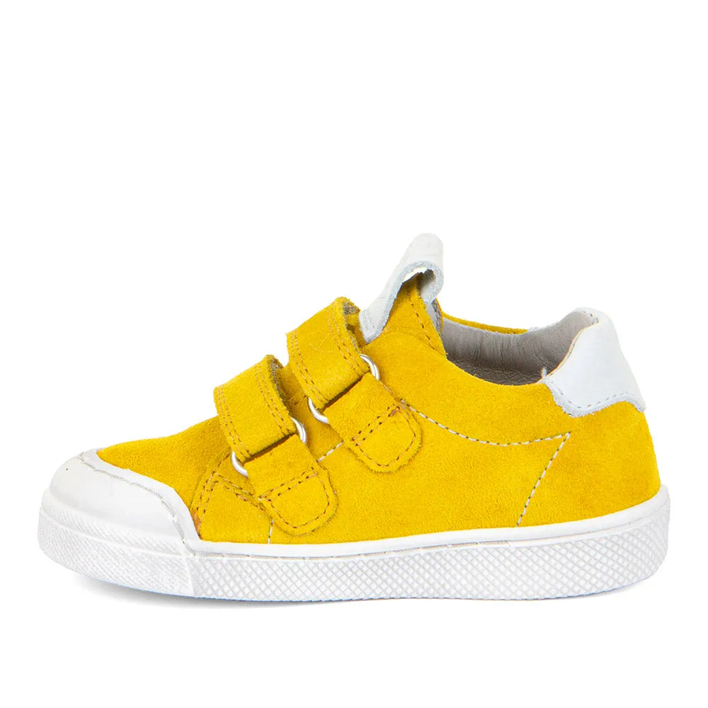 Froddo Rosario Velcro Yellow Flexible Sole Trainers