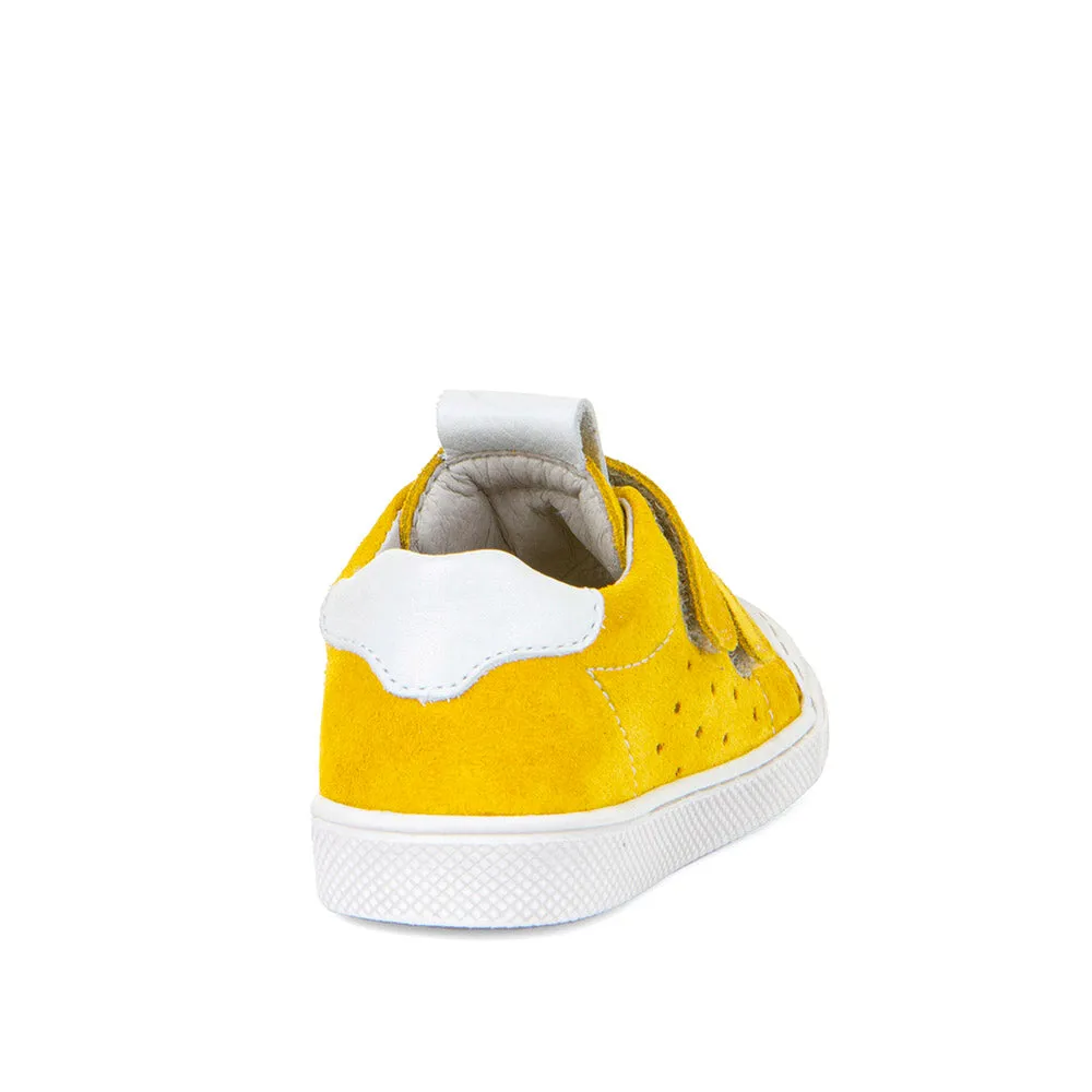 Froddo Rosario Velcro Yellow Flexible Sole Trainers