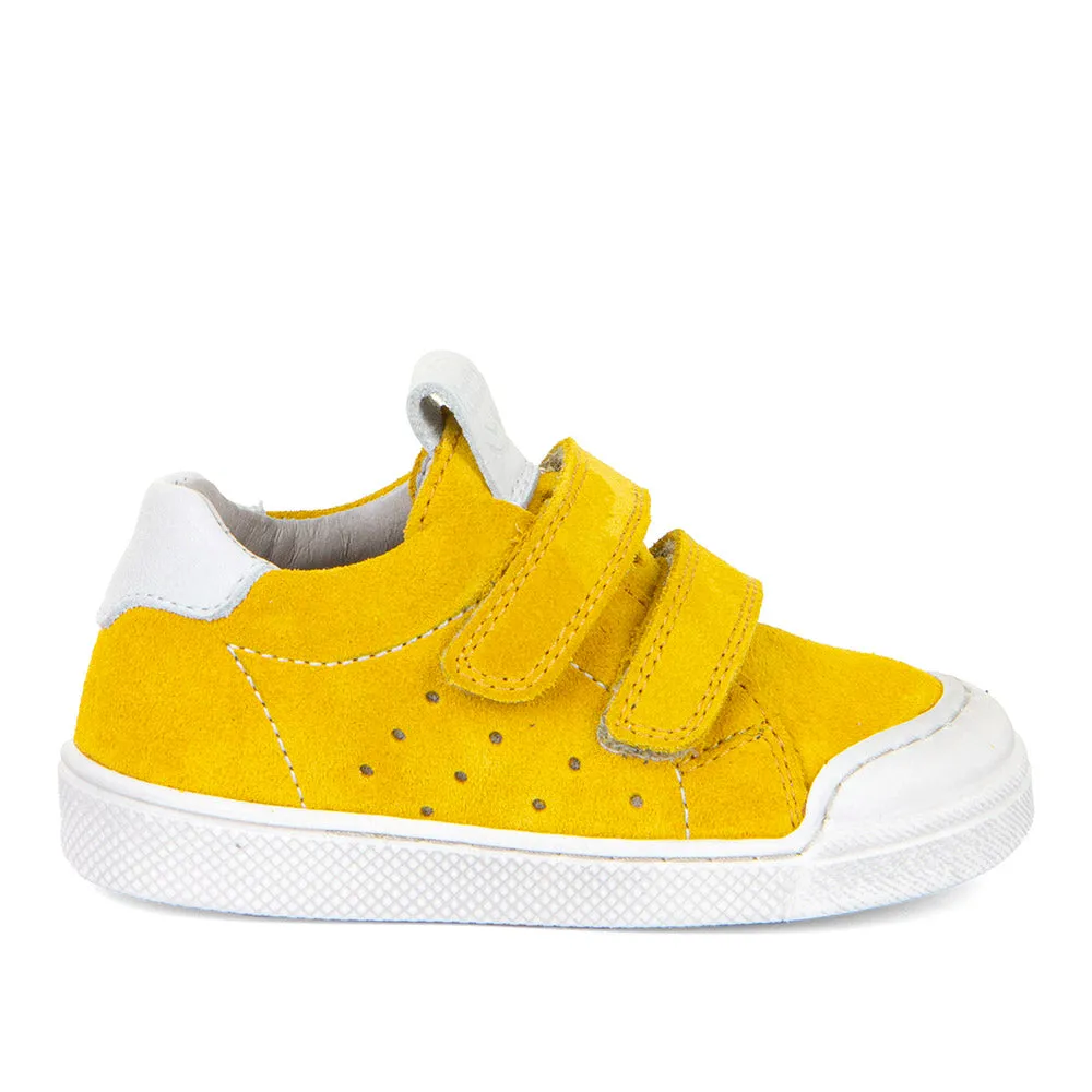 Froddo Rosario Velcro Yellow Flexible Sole Trainers