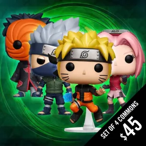 Funko Pop! Naruto Shippuden (Set of 4)