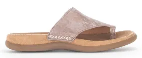 Gabor Women's Sandal with Toe Post 23.700 on Lanzarote