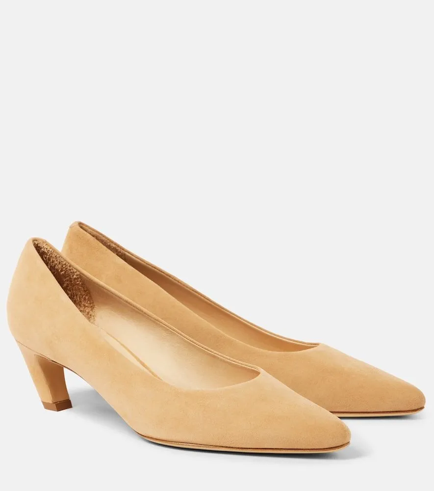 Gabriela Hearst Peggy 50 suede pumps