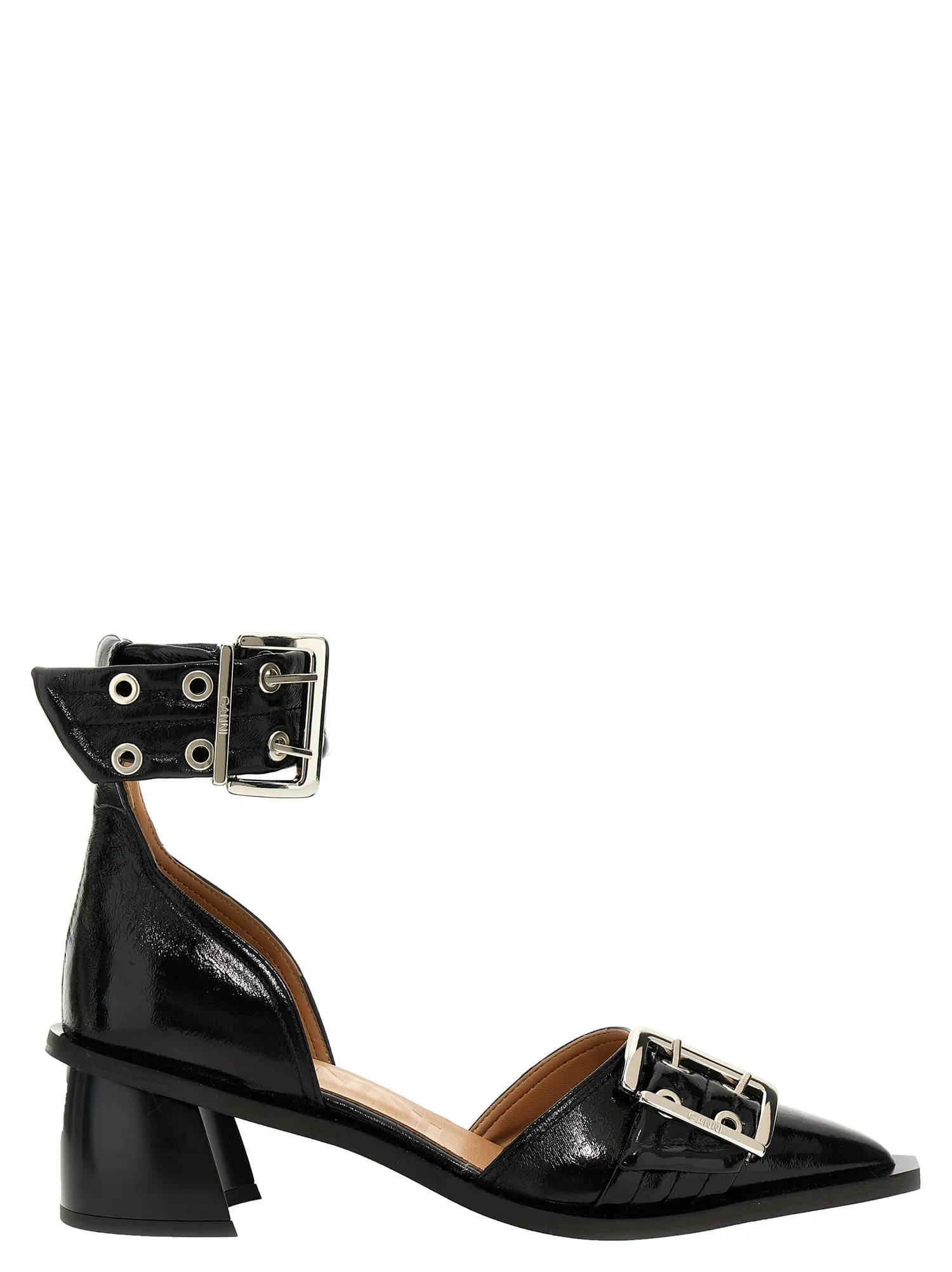 GANNI    Ganni 'Chunky Buckle' Pumps