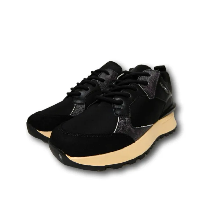 Nancy Gattinoni Sneakers 1233W Black Teodosia Women's Shoes