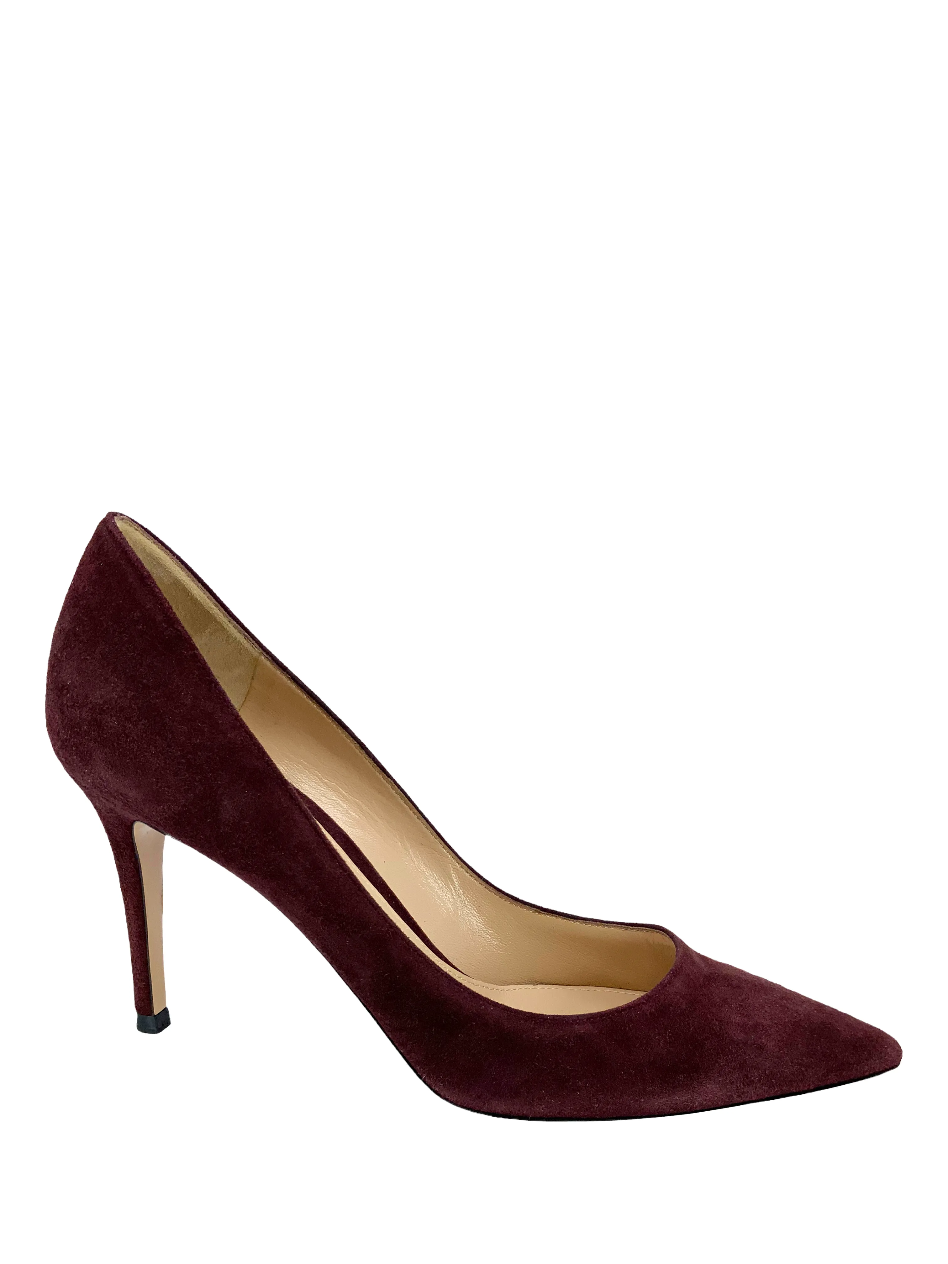 Gianvito Rossi Size 7.5 Pointed Toe Suede Pumps