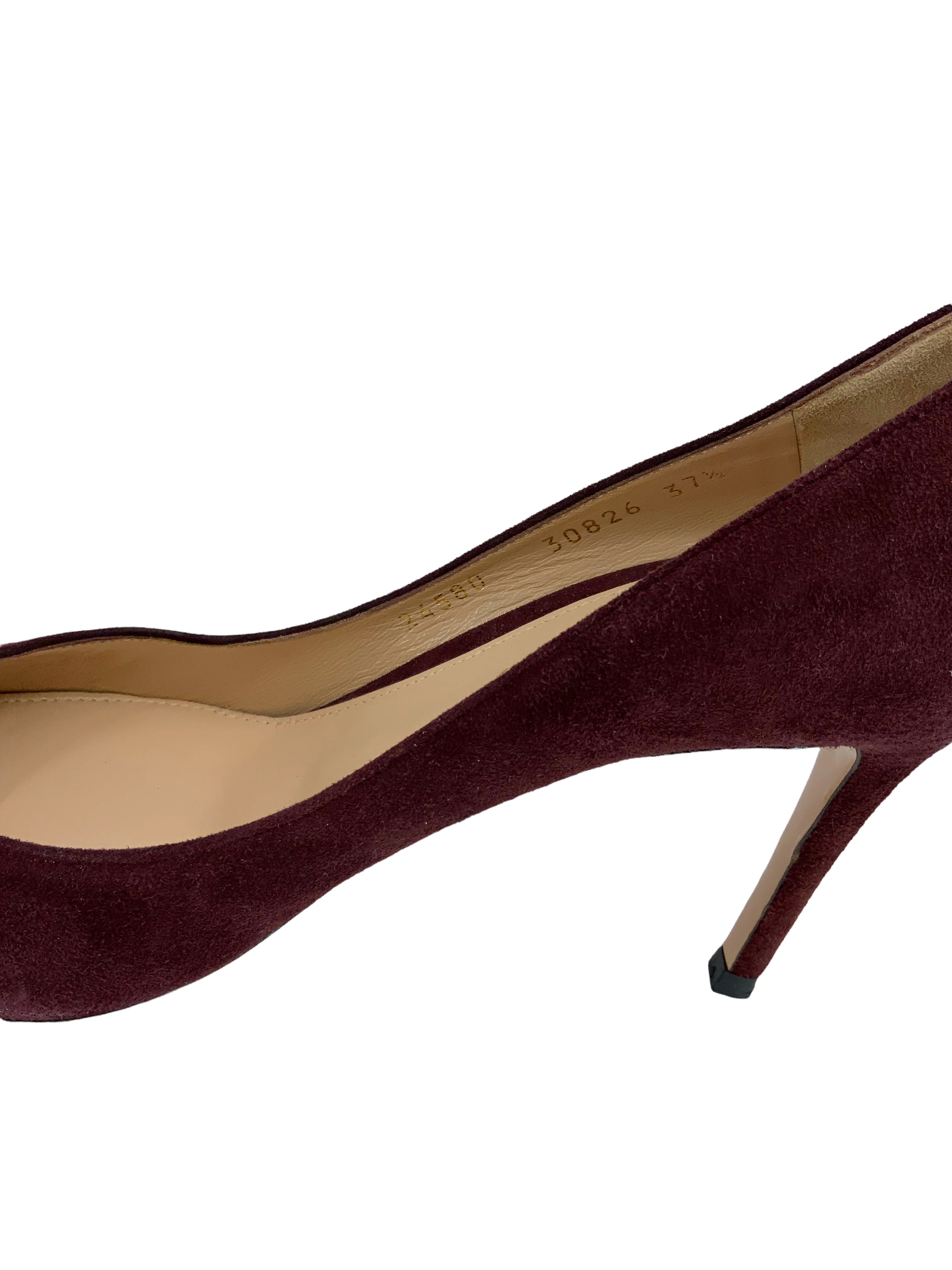 Gianvito Rossi Size 7.5 Pointed Toe Suede Pumps