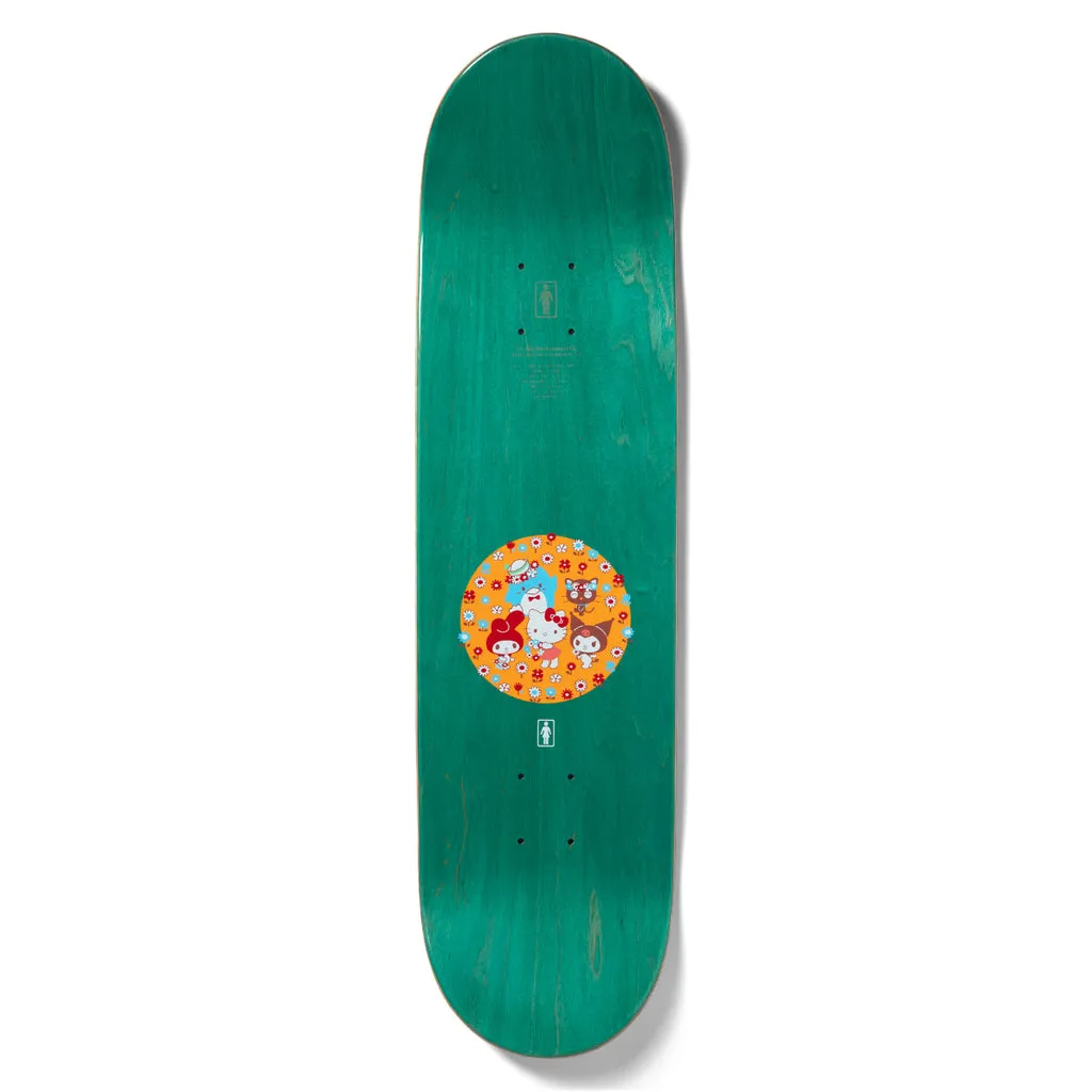 Girl Hello Kitty Friends Skateboard Deck 8.5