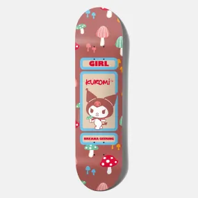 Girl Skateboards - 8.0 Sanrio Geering Hello Kitty Skateboard Deck - Brown