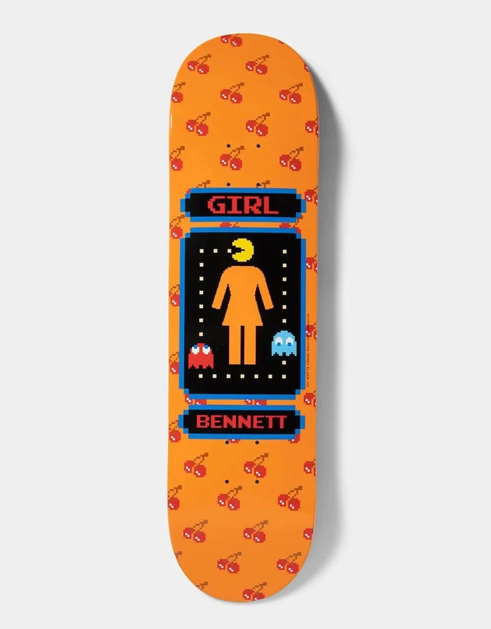 Girl x Pac-Man Bennett G053 Skateboard Deck - 8.5