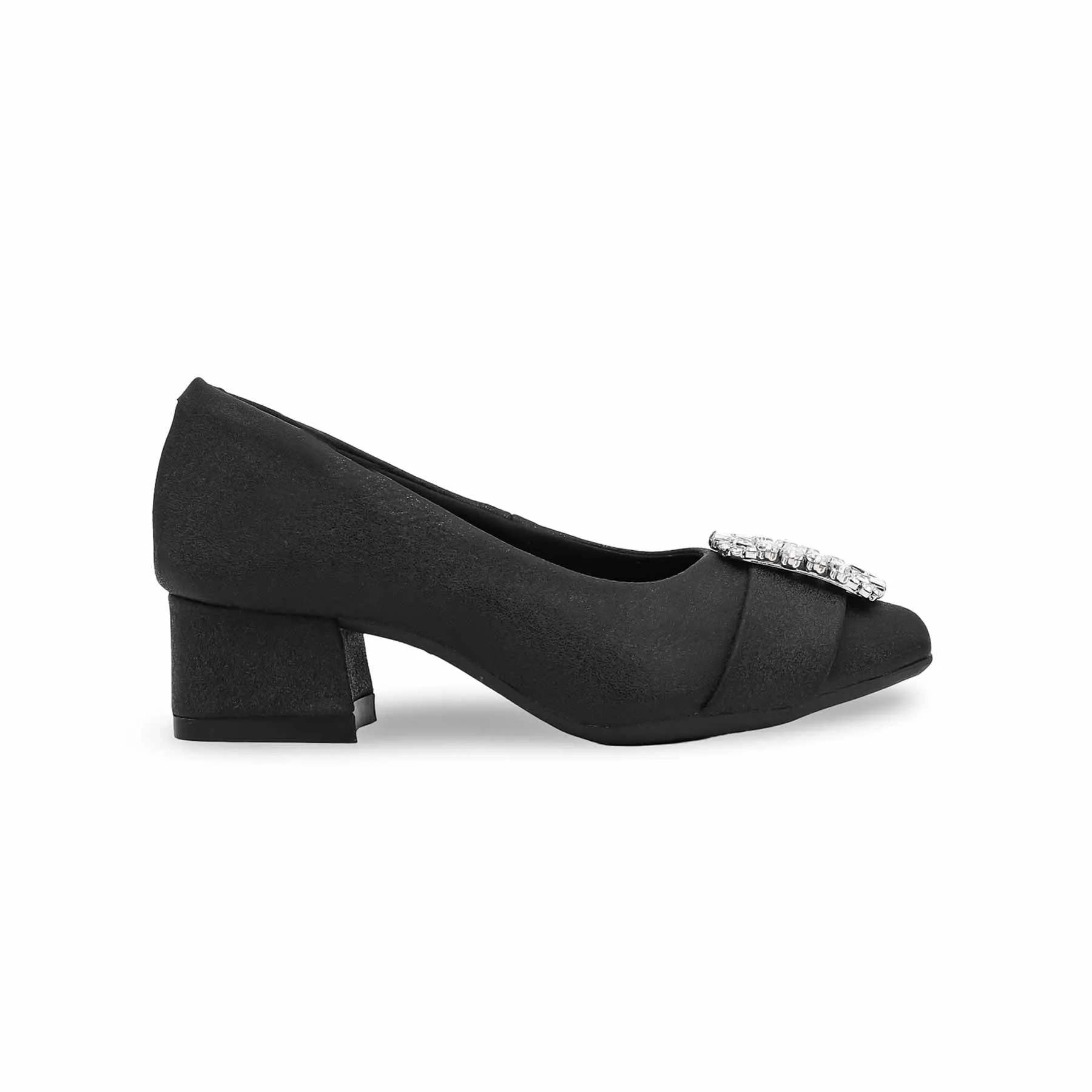 Girls Black Formal Pumps KD0920