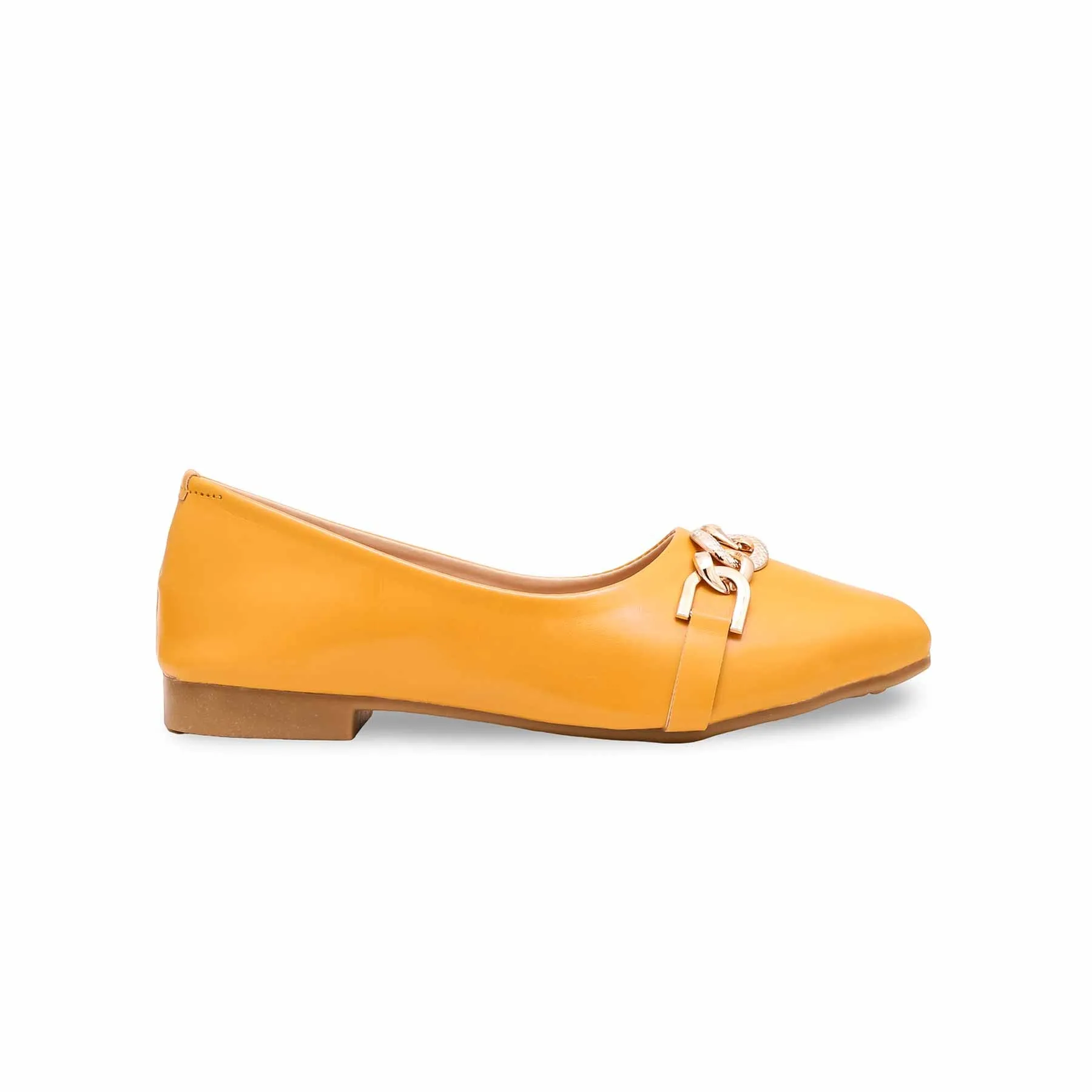 Girls Mustard Casual Pumps KD2425