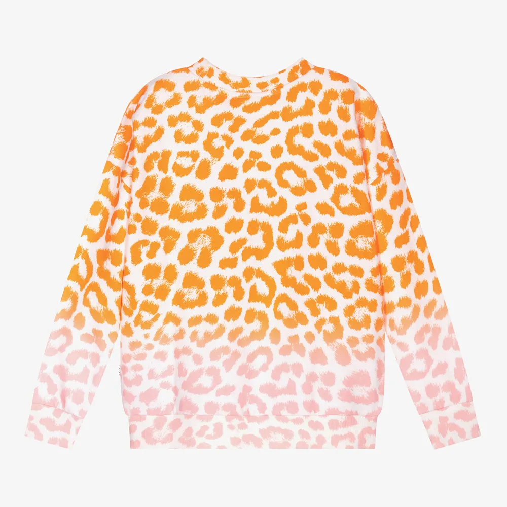 Girls Orange Sweatshirt