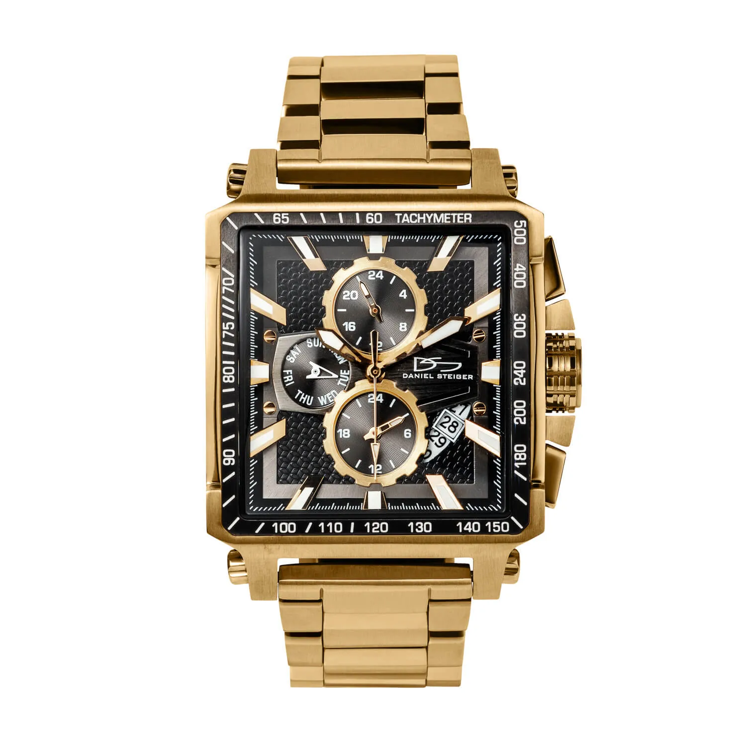 Golden Colossus Men's Wristwatch