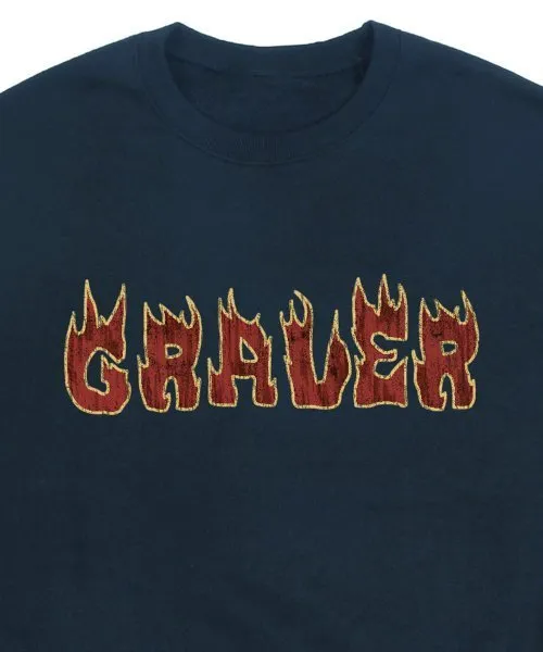 FLAME LOGO SWEATSHIRT by GRAVER