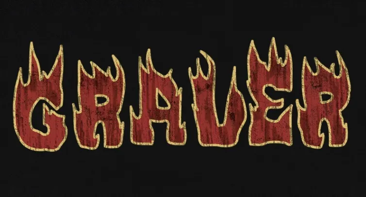 FLAME LOGO SWEATSHIRT by GRAVER