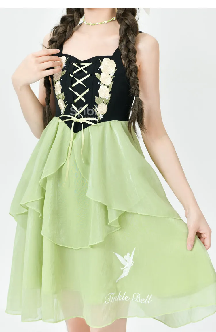 Green Floral Spring Dress - ON622