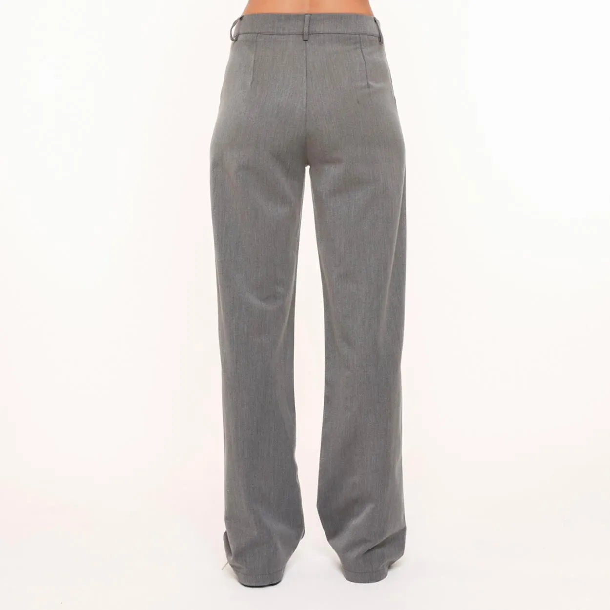 Grey Basic Trousers