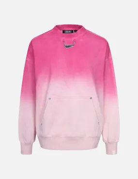 Hand Spray Effect Oversized Sweatshirt