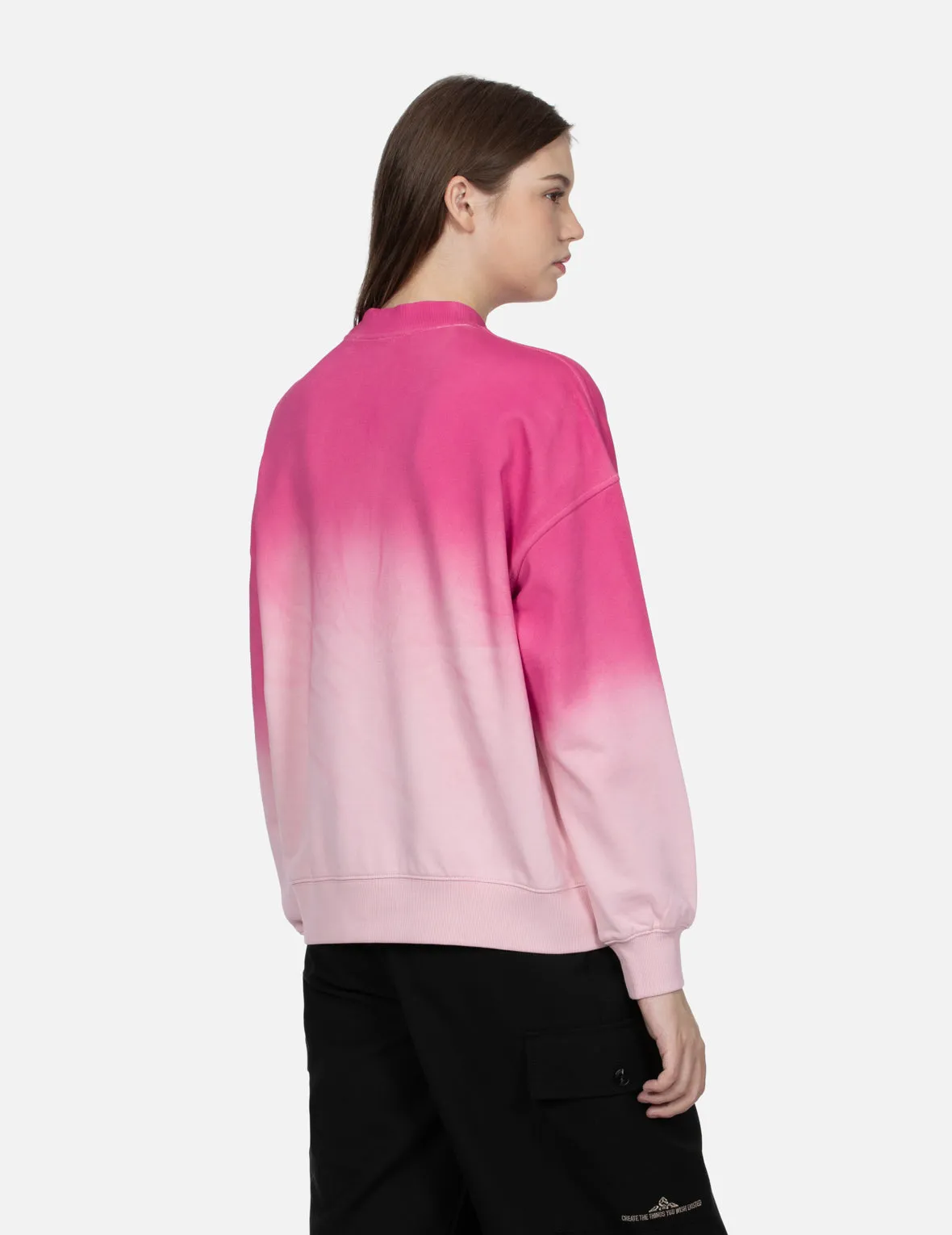 Hand Spray Effect Oversized Sweatshirt