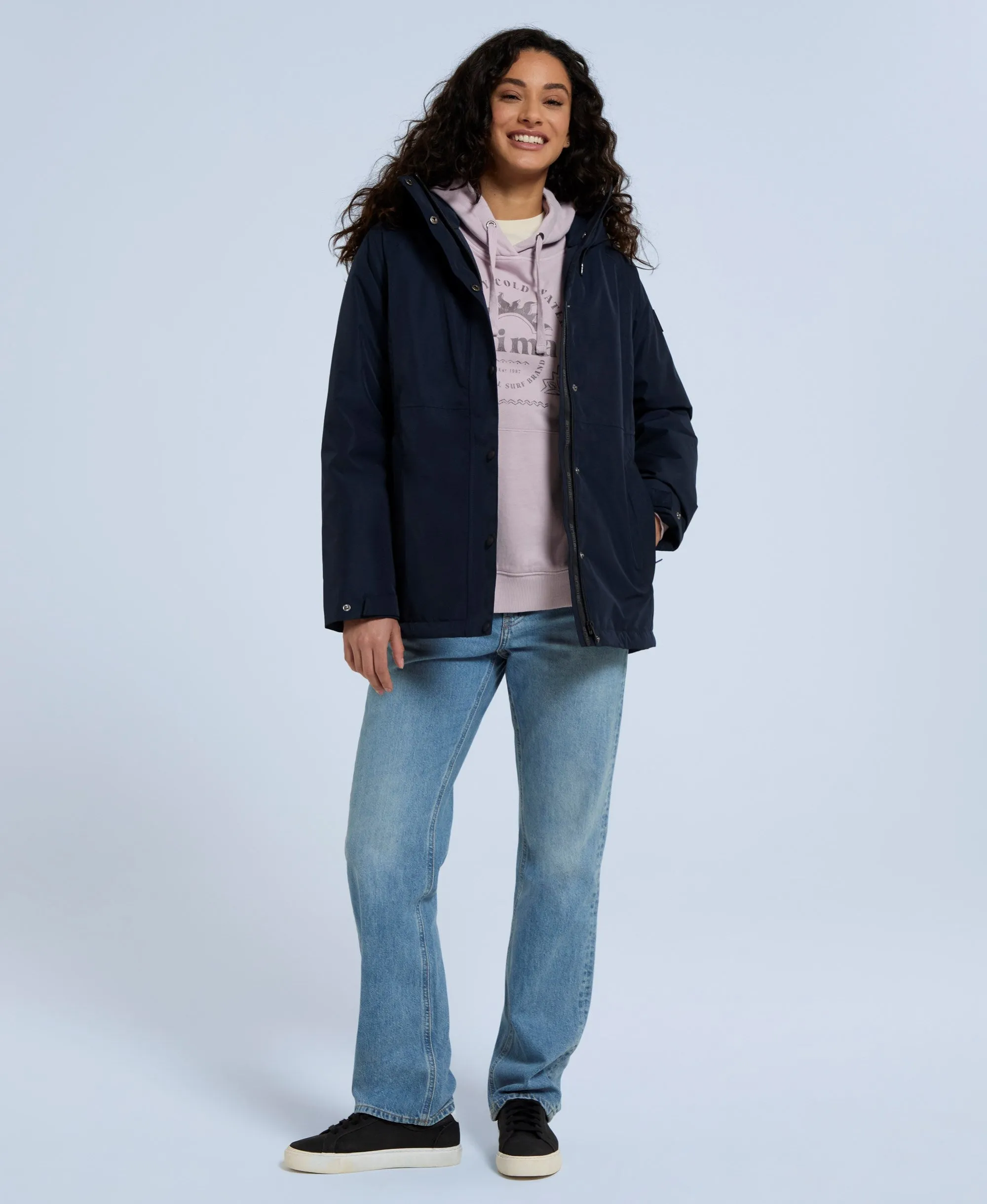 Harlyn Womens Waterproof Jacket - Navy